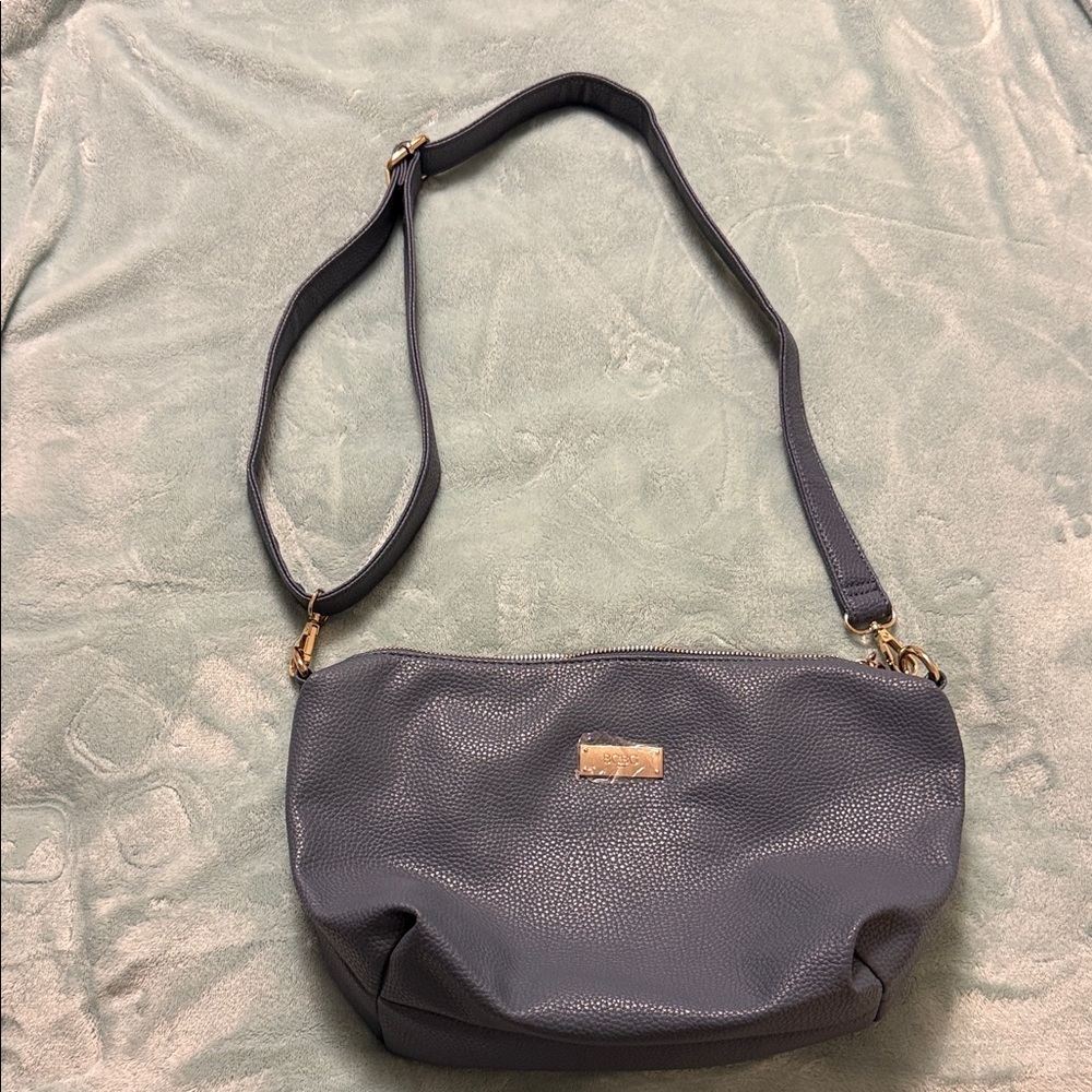 BCBG Paris Charcoal Crossbody Bag